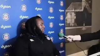 Beno Obano is in good form at the Bath Rugby press conference!