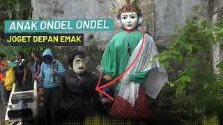 Anak ONDEL ONDEL Betawi Joget di Depan Emaknya