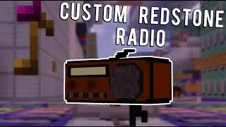 Пользовательское радио и музыка Redstone &mdash; Создание карты Minecraft