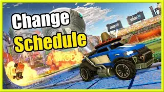 How to Change Tournament Schedule Region in Rocket League (Best Tutorial)