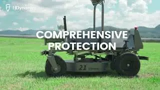 FJD RM21 autonomous lawn mower robot
