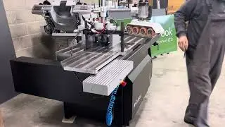 Fimal T160 CL fixed HSK spindle moulder with tenoning.