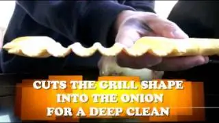 How to clean your grill with an Onion