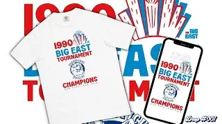 22 Threads DROP 001 - 1990 Big East Tournament Championship