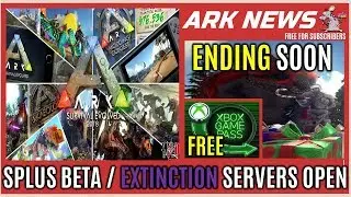 ARK NEWS! Splus Beta! Extinction Servers Opening! Ark Free On Xbox Gamespass