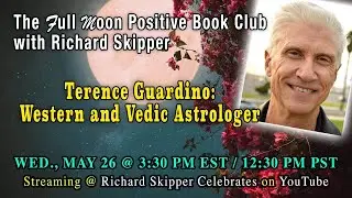 Full Moon Positive Book Club with Western and Vedic astrologer Terence Guardino