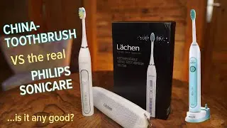 Philips Sonicare Alternative? L&auml;chen Toothbrush from China 🤔 #review #sonic #comparison