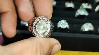 Ada Rekomendasi Batu Jarang Ada 3 Ekor Batu Natural Green Beryl Asli Tanpa Pemanis Buatan.