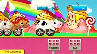 Animal Cars Kids Racing Game: All Animals Car-Part 1/Game For Kids-Nursery Rhymes Songs For Children