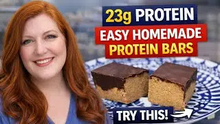 Make the Best High Protein Bars Ever! You will LOVE it!