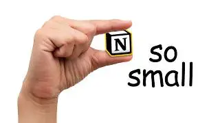 The SMALLEST Notion Template EVER Created 🤏
