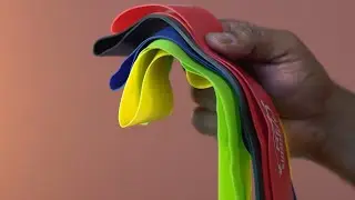 Overview & DEMO: Fit Simplify Resistance Loop Exercise Bands with Instruction Guide and Carry Bag
