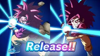 NEW Super Saiyan 4 Daima Goku Summon Animations!!!-Dokkan Battle