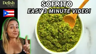 AUTHENTIC PUERTO RICAN SOFRITO | Delish D'Lites | Puerto Rican Dishes