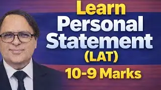 Tricks for writing Personal Statement | English & Urdu | LAT|  #008