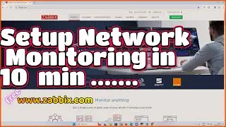 #zabbix  Free Tool - Setup Network  Monitoring in 10 Min  #pnetlab #networkmonitoring
