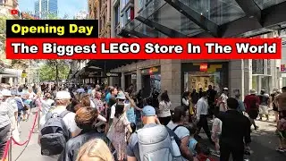 Sydney Australia, Pitt Street Mall | The Biggest LEGO Store in The World (Opening Day)