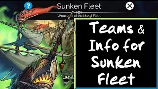 Gems of War - Sunken Fleet Teams and Info
