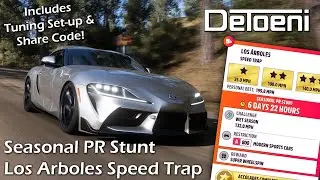 Los Arboles Speed Trap Guide For Modern Sports Cars Forza Horizon 5