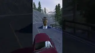 Obunga on the driving course