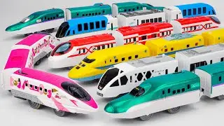 【プラレール】S-19 E657系特急ひたち (リバイバルカラー黄色), S-07 ライト付 923形ドクターイエロー T4編成, S-36 東武スペーシア X