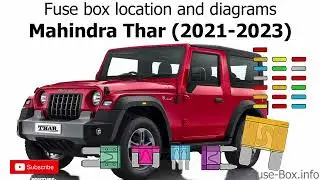 Mahindra Thar (2021-2023) fuse box & diagram