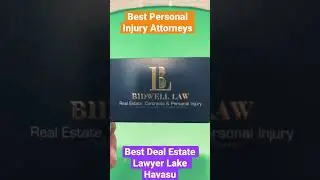 Bidwell Law | Best Personal Injury Attorney in Lake Havasu AZ | Real Estate Law BestofHavasu.com/