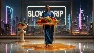R&B Sensual Music | Slow Drip | Soulmate and Lovers | Visualizer 4 #soulmusic #slowdrip