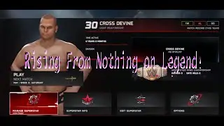 Zero to Hero Grindin' Legends universe mode challenge in WWE 2k25