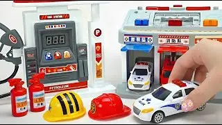 Ultimate Toys Collection, Satisfying Unboxing Police Car Toys Playset ASMR