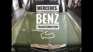Die MEGA Transformation ! // Mercedes Benz W115 Detailing // Detailing Vlog