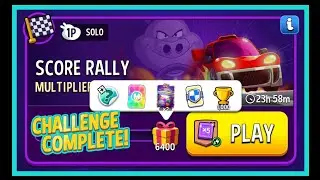 Match Masters Score Rally 5 Moves Score 6400 | Multiplier Madness Solo Challenge