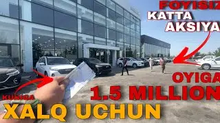 XUSH XABAR BIZ KUTGAN KUNLAR KELDI ENDI FOYIZSIZ AVTO SALONDAN  +998 95 252 08 88 INOMARKA OLASIZ.