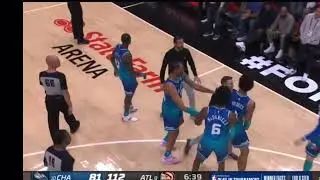 Miles Bridges Gets Ejected After He SNAPS On Refs Then Punches Hawks Fan In The Face