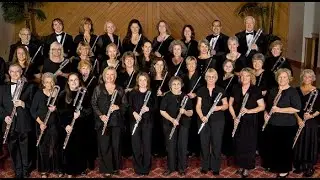 Баев Евгений.  Престо. Оркестр флейтистов + фортепиано Baev Evgeny.  Presto. Flute orchestra + piano