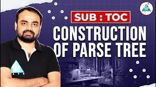 TOC: Construction of Parse Tree Simplified! 🌳 Master GATE 2026 CSE! 🚀 #TOC #GATE2026|| Ajay Das Sir