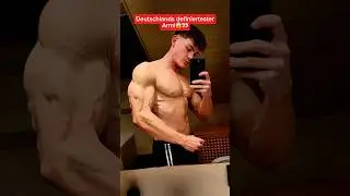 Germany's most defined arm?!🤫😈 #gym #musclebuilding #fitnessstudio #bodybuilding #fitness