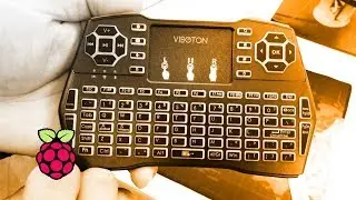 Raspberry Pi 3 x Viboton i8 Plus Mini Wireless Keyboard Mouse Combo Unboxing