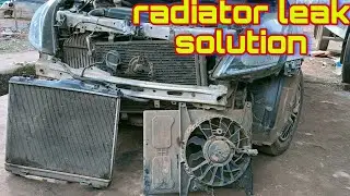 Swift dizire radiator leak solution || car on bright