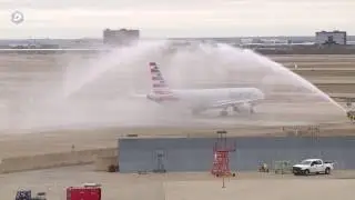 Amputee patients leave DFW Airport for annual ski trip