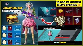 10,000 UC FOREST ELF SET CRATE OPENING | LEGACY CRATE OPENING I FOOL M416 3.7 UPDATE