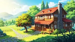 A Rainy Night at Grandma’s Old House | Cozy Ghibli Ambience  | Ghibli Everyday Life