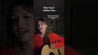 &ldquo;Diet Pepsi&rdquo; Addison Rae chest voice
