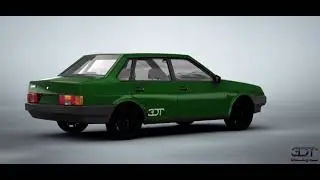 LADA VAZ 21099 GBE 25 &ndash; Electric Tribute to My Father&rsquo;s Car | Green Black Edition
