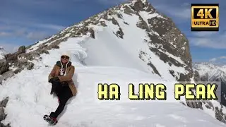 Ha Ling Peak Winter Hike | Kananaskis Alberta Canada [4K Ultra HD]