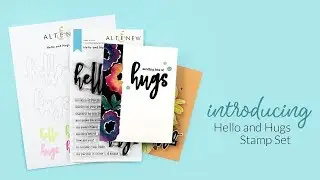 Unboxing: How to Use Hello and Hugs Stamp Set (Includes 20 Stamps!!!)