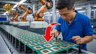 How Microchips Are Made | BILLIONS of Microchips Made by ROBOTS and AI in Semiconductor Industry!