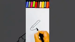 easy Sandal drawing #viral #drawing #art #shorts