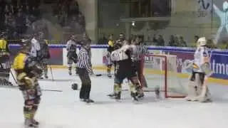 Hockey Fight :Marc Andr&eacute; Thinel, Rouen-Morzine Play Offs 2011