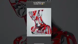 How To Create Chrome Tattooing Effect ✨🪩✨ #tattoo #tattooartist #art #tattoos #ink #shorts #artist